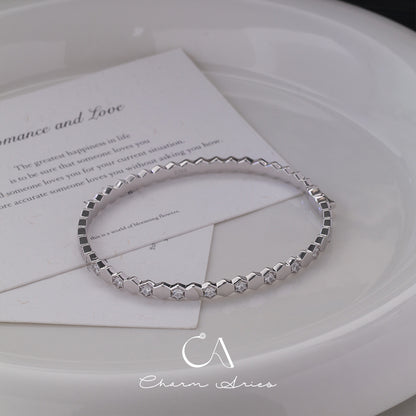 BEE STYLE S925  DIAMOND BRACELET