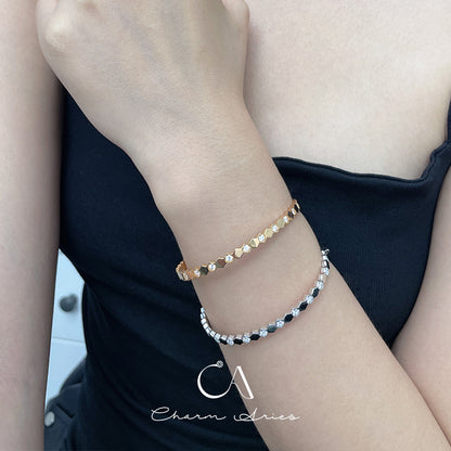 BIENENSTIL S925 DIAMANTARMBAND