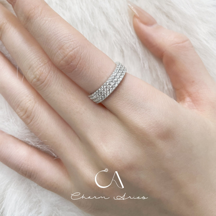 FULL DIAMOND SET S925 RING