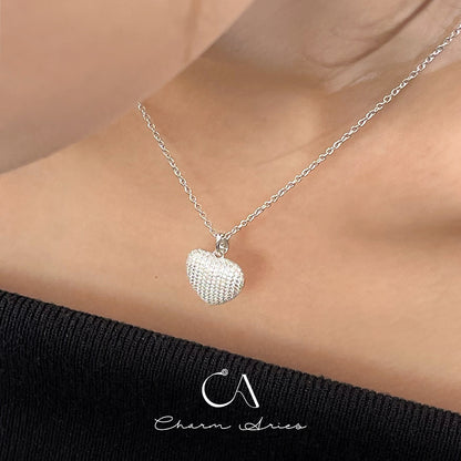 LOVE S925 FULL DIAMOND NECKLACE