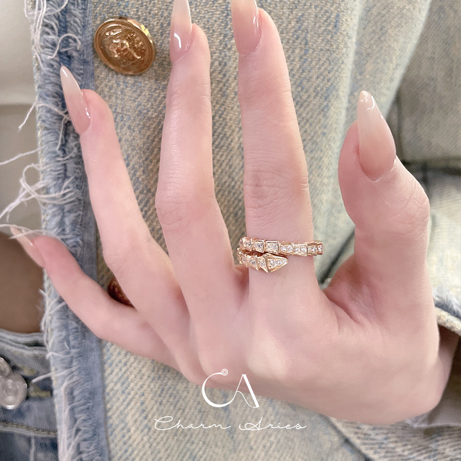 SNAKE SPIRIT STYLE  S925  RING