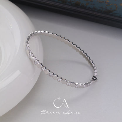 BEE STYLE S925  DIAMOND BRACELET