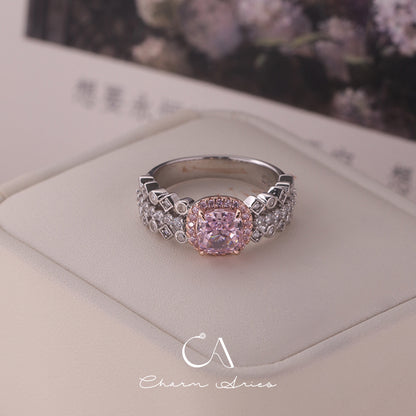 PRINCESS SUGAR CUBE  S925  RING