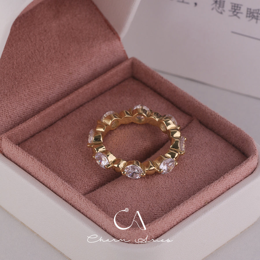 SIX DIAMONDS S925  RING