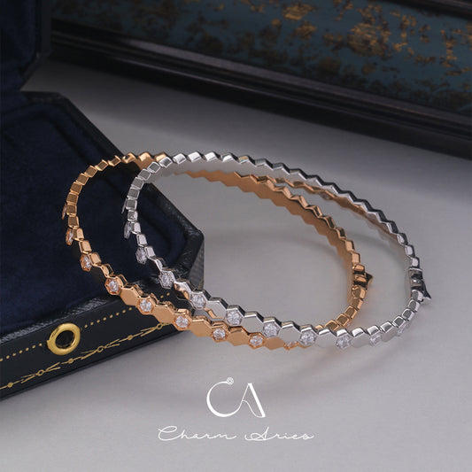 BIENENSTIL S925 DIAMANTARMBAND