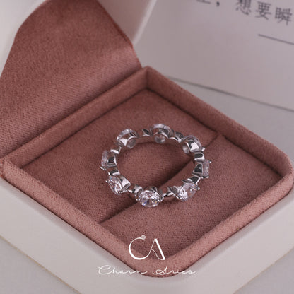 SIX DIAMONDS S925  RING