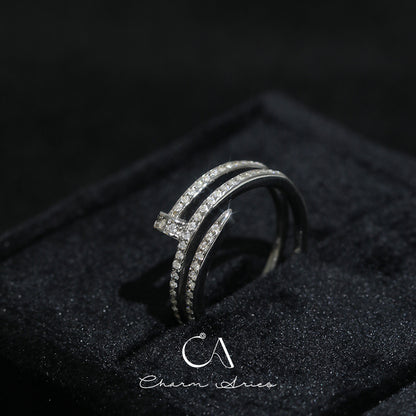 NAIL S925 VINTAGE RING