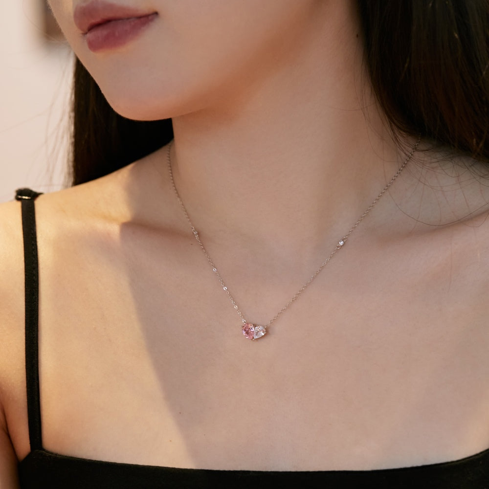 [CharmAries]Unique Heart Shape Necklace