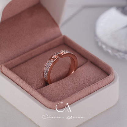 FATE  S925 FULL DIAMOND RING