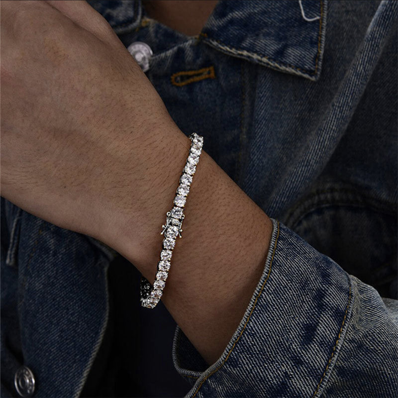 TENNIS S925 VOLLE DIAMANTARMBAND