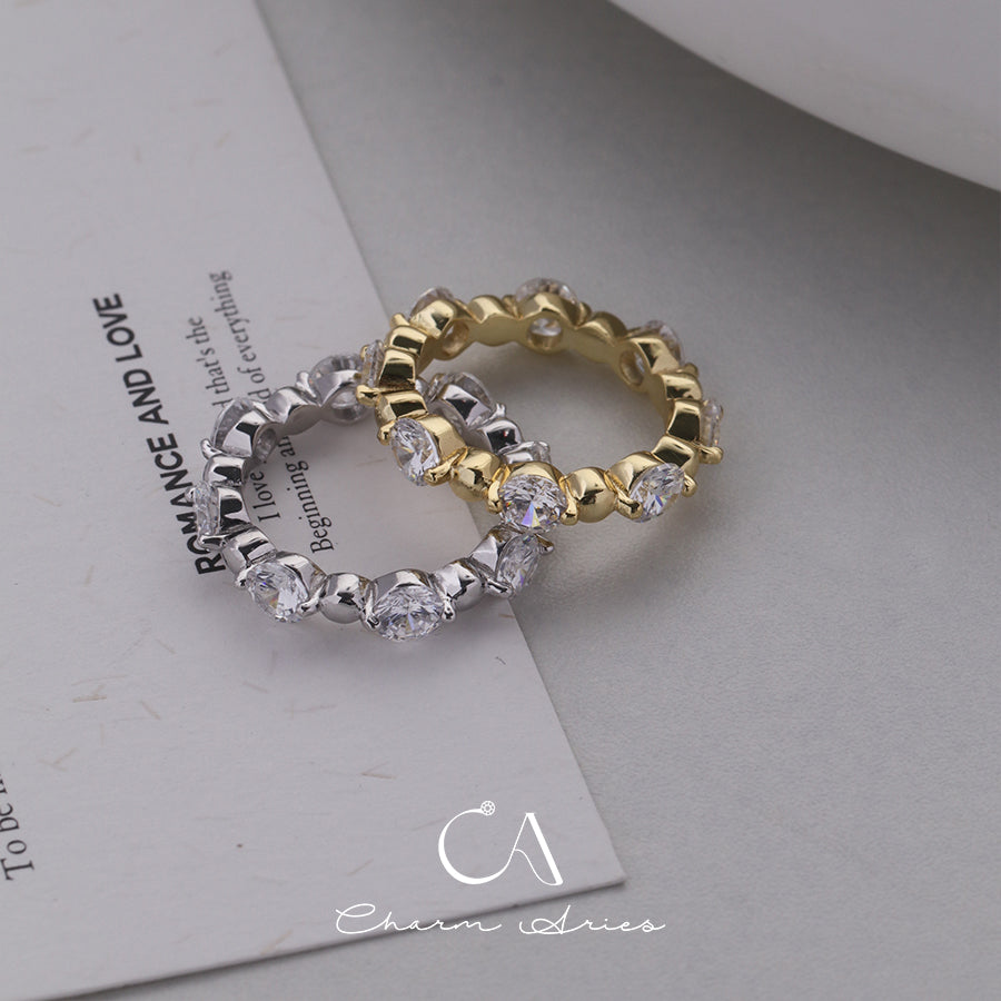 SIX DIAMONDS S925  RING