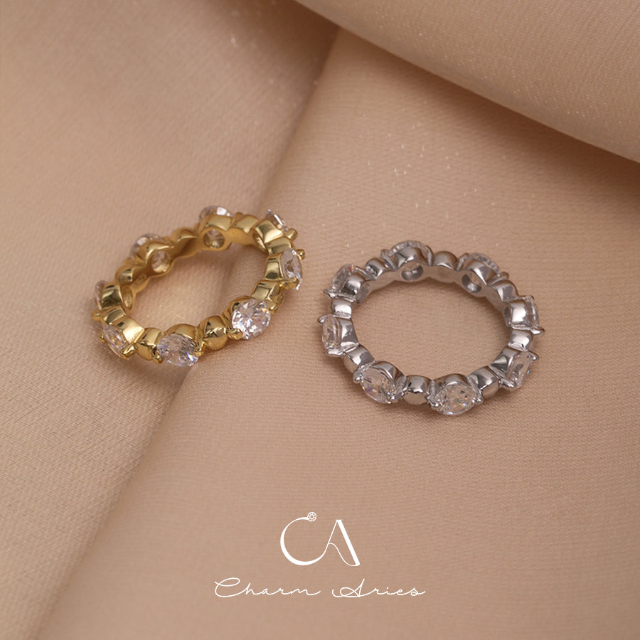 SIX DIAMONDS S925  RING