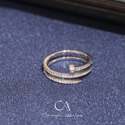 NAIL S925 VINTAGE RING