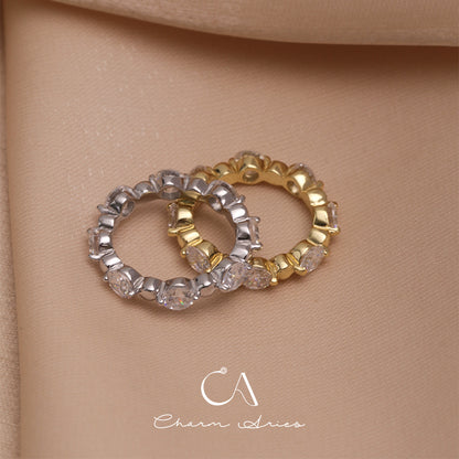 SIX DIAMONDS S925  RING