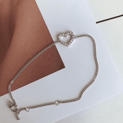 [CharmAries]Heart Shape Lover Bracelet