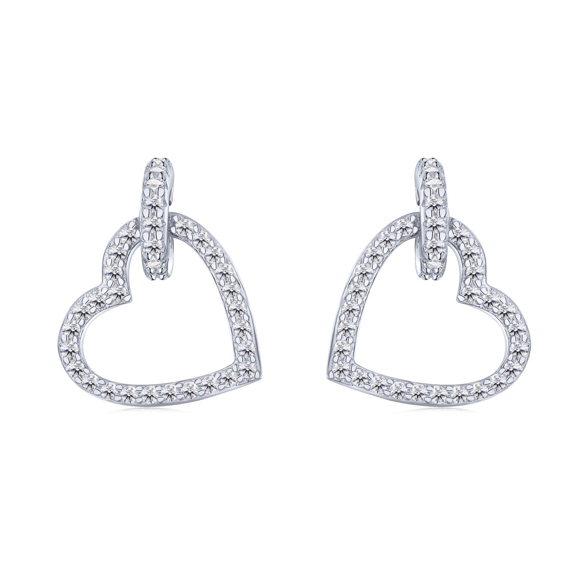 [CharmAries]Dainty Heart Shape Earrings