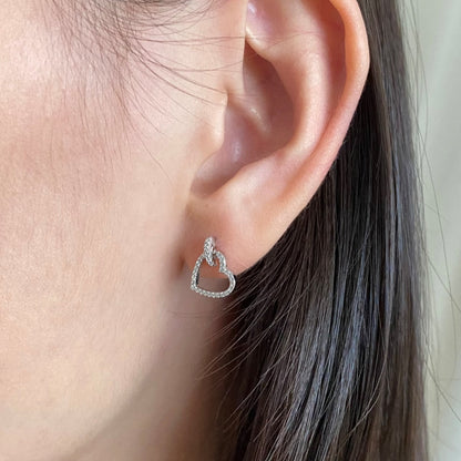 [CharmAries]Dainty Heart Shape Earrings