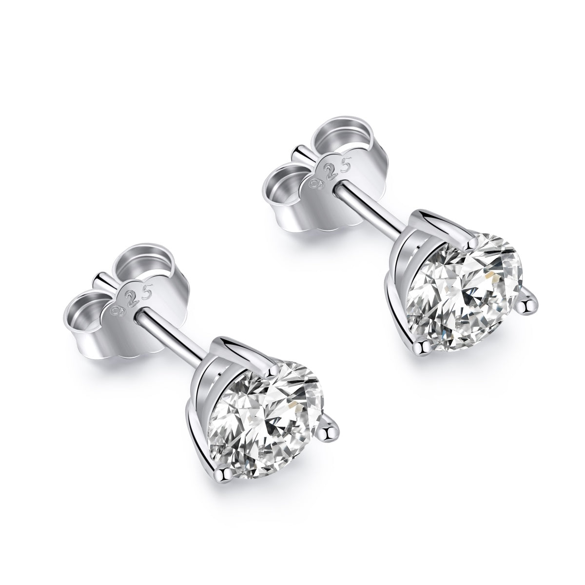 [CharmAries]Dainty Round Shape Earrings