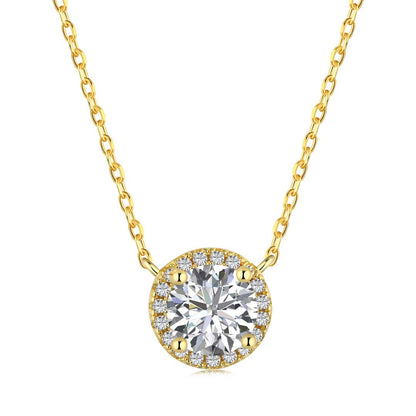 [CharmAries]Luxurious Round Cut Necklace