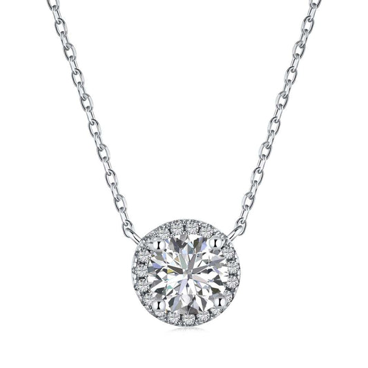 [CharmAries]Luxurious Round Cut Necklace