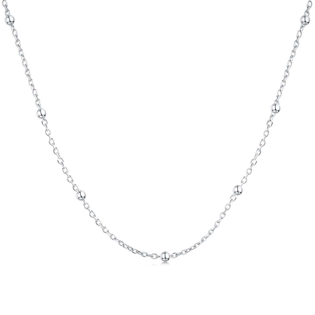 [CharmAries]Small Bead Clavicle Chain Simple Necklace