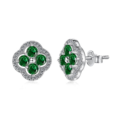 [CharmAries]Four-Leaf Clover Exquisite Earrings