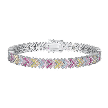 [CharmAries]Ornate Sparkling Round Cut Party Bracelet