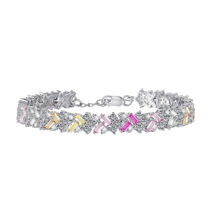 [CharmAries]Dazzling Unique Multi Shape Daily Bracelet