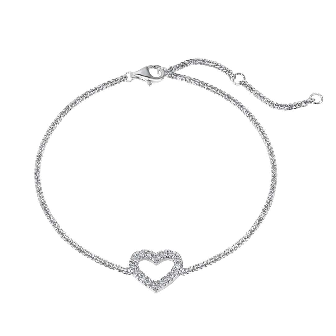 [CharmAries]Heart Shape Lover Bracelet