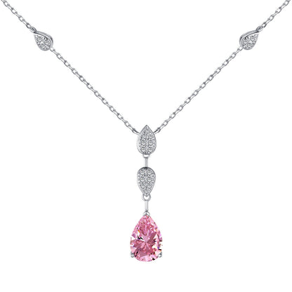 [CharmAries]Dazzling Pear Cut Necklace