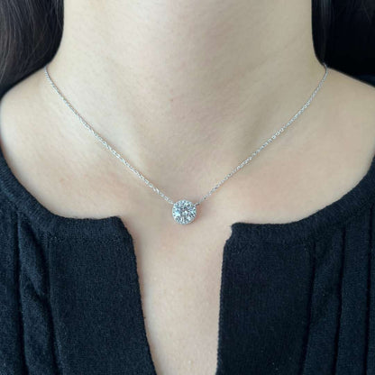 [CharmAries]Luxurious Round Cut Necklace