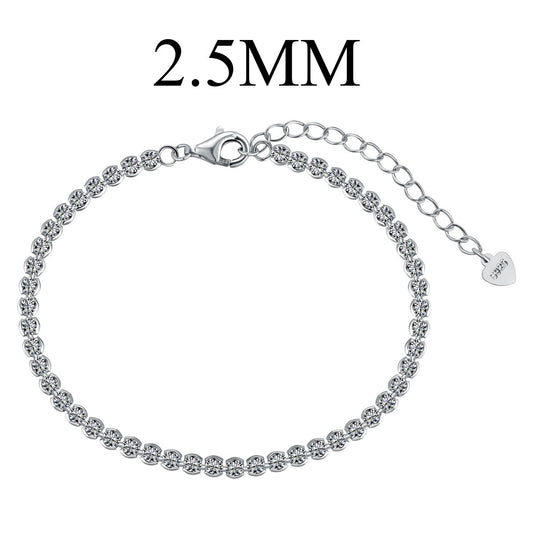 [CharmAries]Dazzling Sparkling Round Cut Daily Bracelet