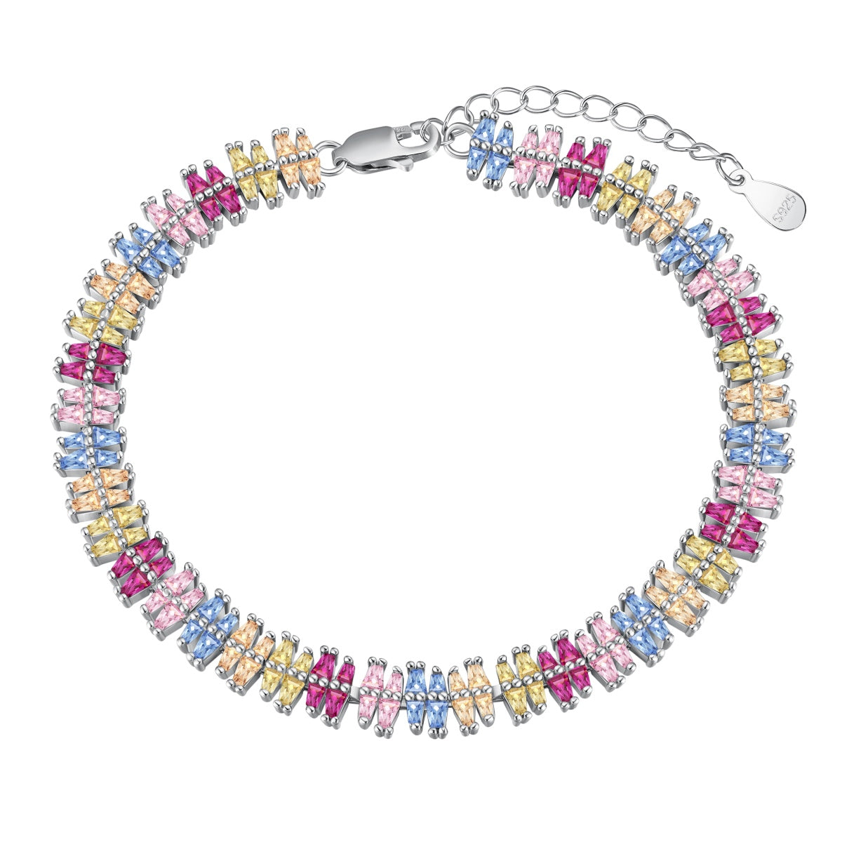 [CharmAries]Sparkling Exquisite Multi Cut Party Bracelet