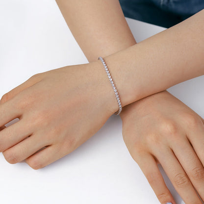 [CharmAries]Dazzling Sparkling Round Cut Daily Bracelet