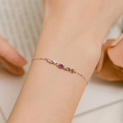 [CharmAries]Romantic Heart Shape Lover Bracelet