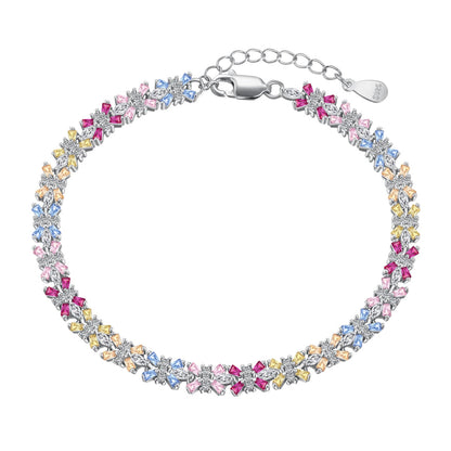 [CharmAries]Radiant Colorful Emerald Cut Party Bracelet