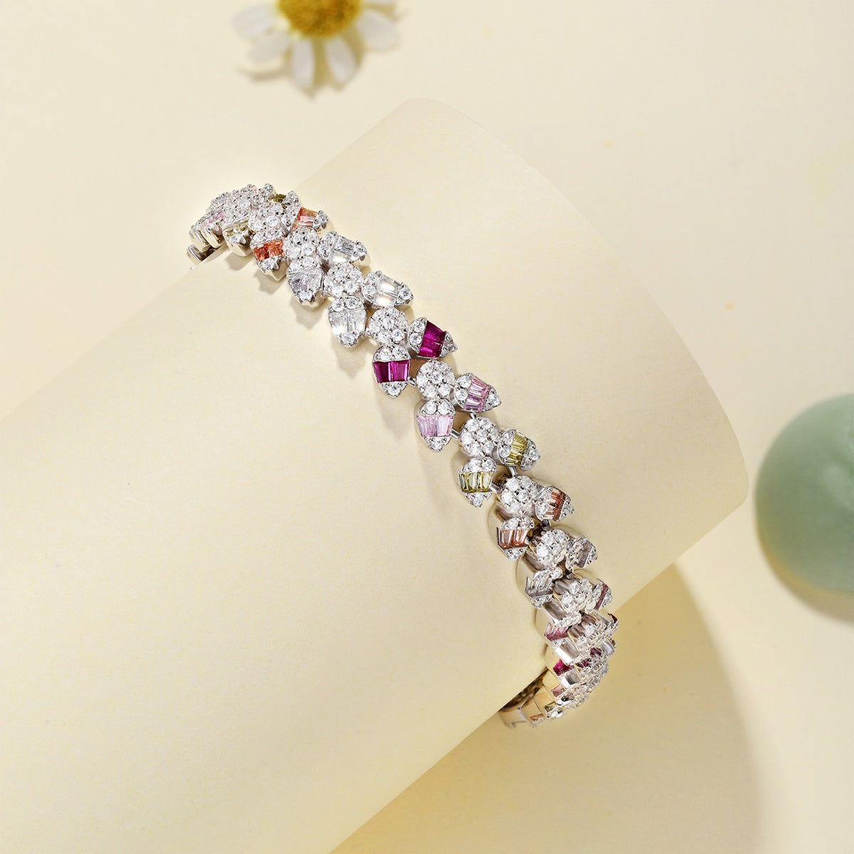 [CharmAries]Dainty Exquisite Flower Shape Daily Bracelet