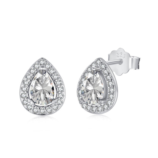 [CharmAries]Luxurious Water Drop Shape Earrings