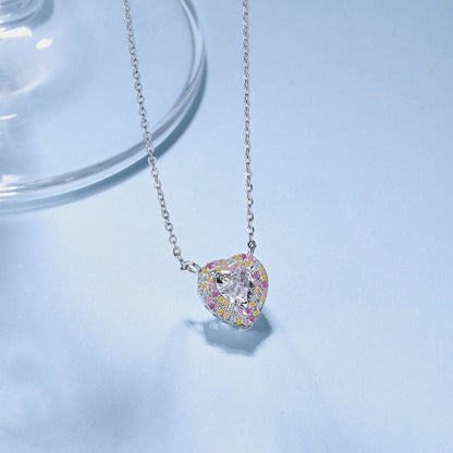 [CharmAries]Exquisite Heart Shape Necklace