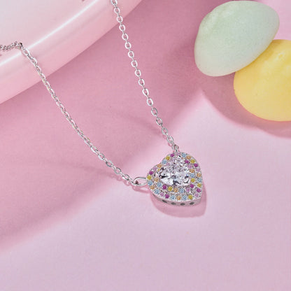 [CharmAries]Exquisite Heart Shape Necklace