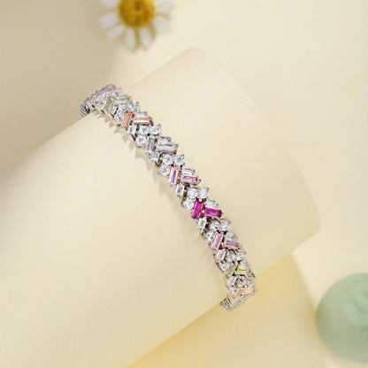 [CharmAries]Dazzling Unique Multi Shape Daily Bracelet