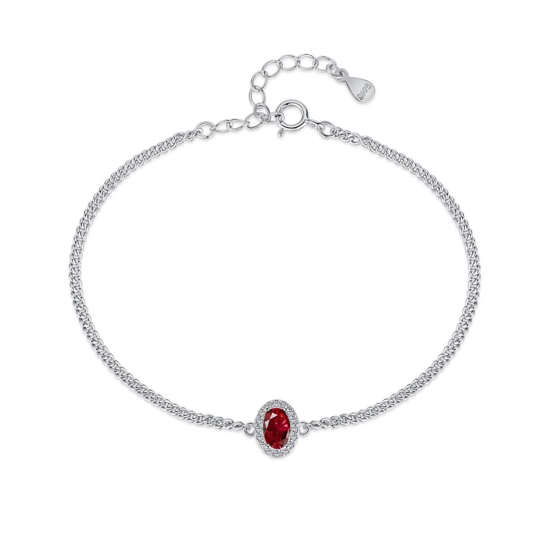 [CharmAries]Exquisite Oval Shape Bracelet