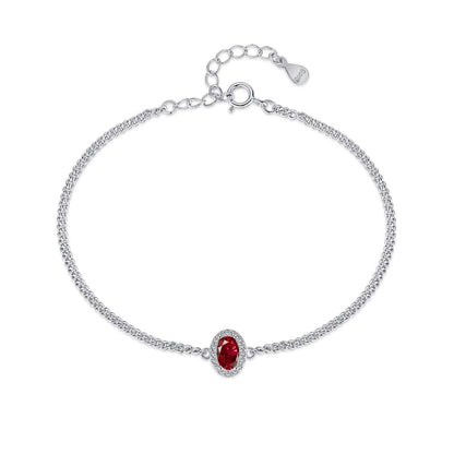 [CharmAries]Exquisite Oval Shape Bracelet