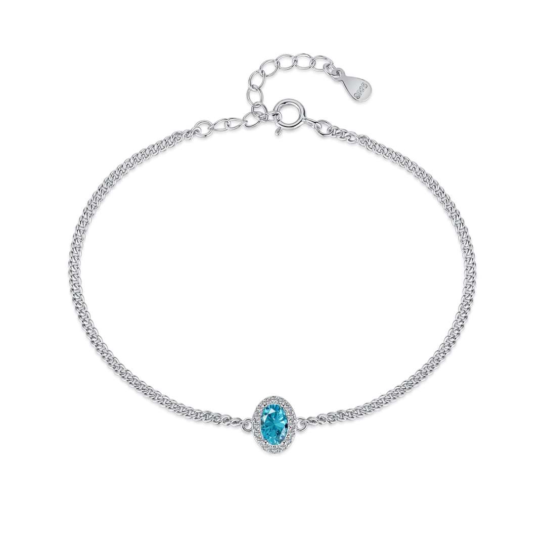 [CharmAries]Exquisite Oval Shape Bracelet