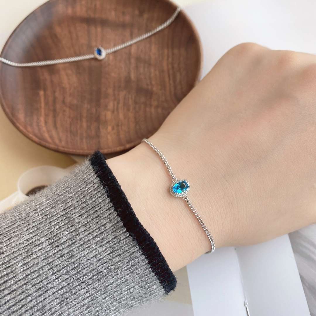 [CharmAries]Exquisite Oval Shape Bracelet