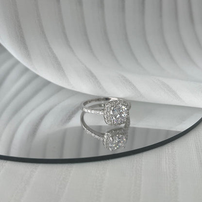 [CharmAries]Dazzling Resplendent Round Cut Wedding Ring