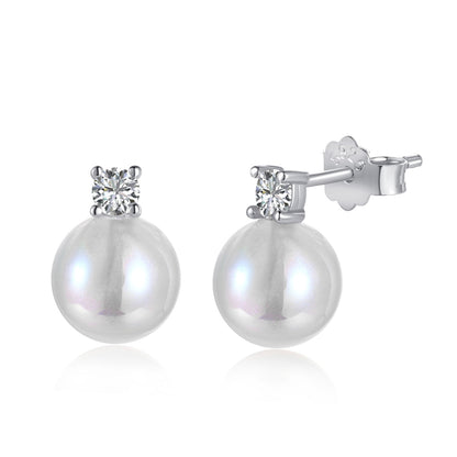 [CharmAries]Symphony Mermaid Pearl Earrings