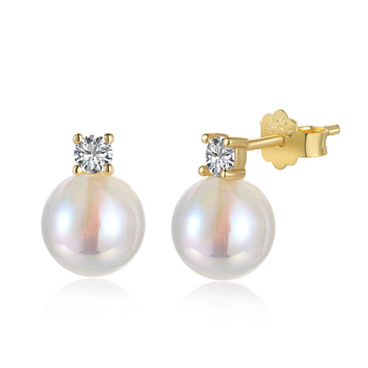 [CharmAries]Symphony Mermaid Pearl Earrings