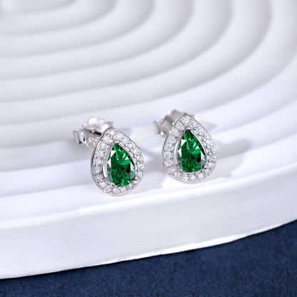 [CharmAries]Luxurious Water Drop Shape Earrings