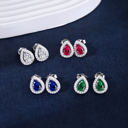 [CharmAries]Luxurious Water Drop Shape Earrings